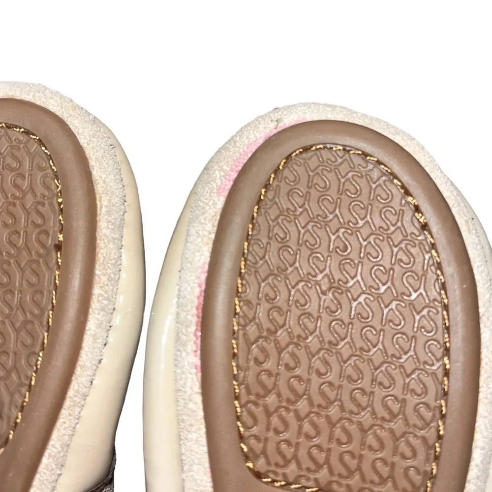 Yosi Samra Tan Patent Flats